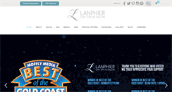 Desktop Screenshot of lanphierdayspa.com